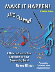 Make It Happen! Developing Band Method - Alto Clarinet P.O.D cover Thumbnail